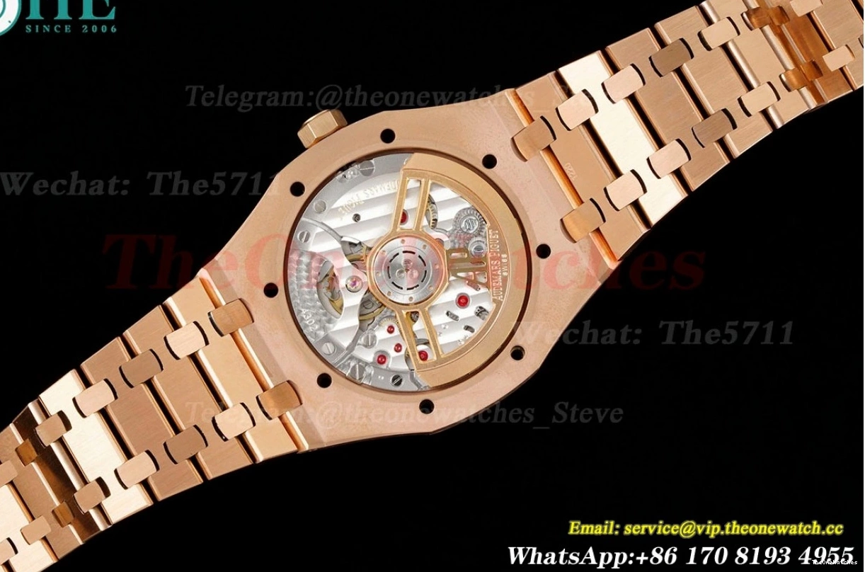 RG 15500 A4302 Mod ZF Oak Dial 41mm Black Royal RG V2 0304